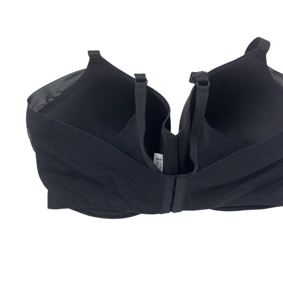 Wacoal Womens Black Full Coverage Tshirt Bra Size US 38G Mesh Fabric Comfort - Picture 8 of 14